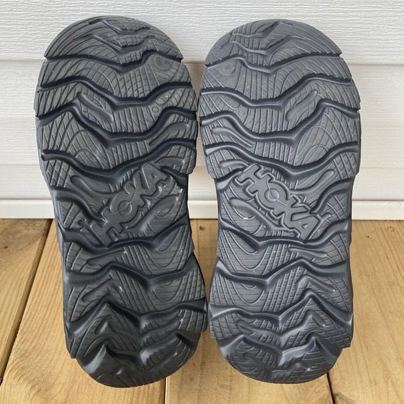 Hoka One One Restore TC Slip On Comfort Recovery Black Shoes Womens 8 Mens 7 - Picture 7 of 8